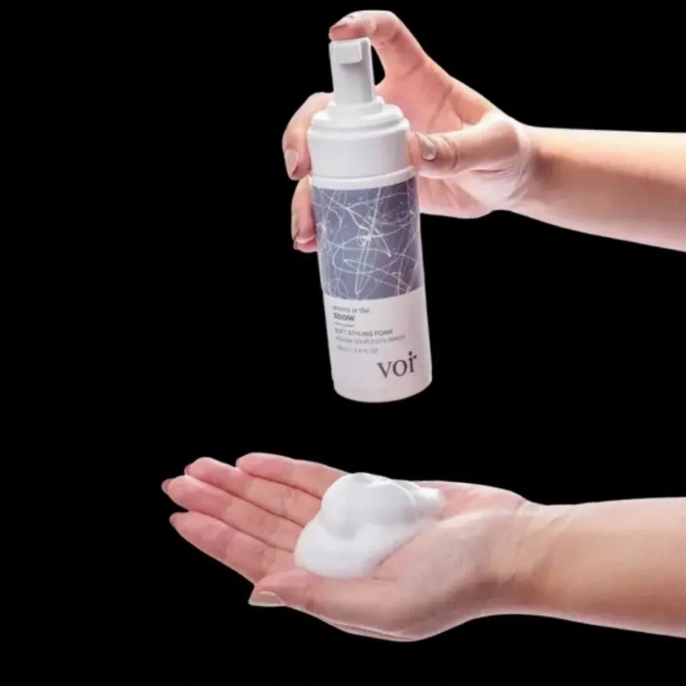 💦 Voir Secrets in the Snow: Soft Styling Foam - Non-Aerosol